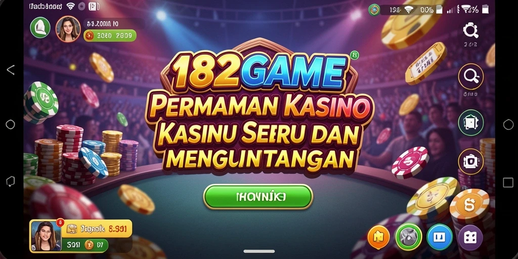 Screenshot utama 182GAME menampilkan gameplay Kasino yang menegangkan dan mengasyikkan.