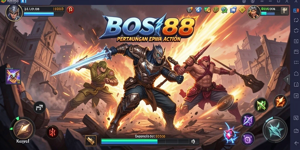 Gameplay mendebarkan dalam BOS88 dengan aksi tanpa henti.