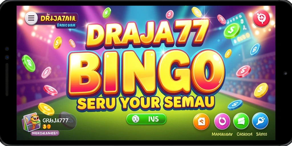 Tampilan gameplay menarik DRAJA777 saat bermain Bingo.