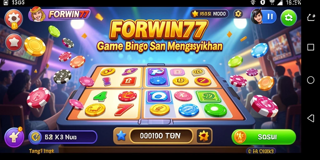 Tampilan gameplay menarik dari FORWIN77 Bingo.