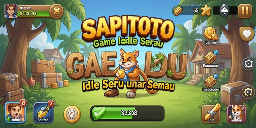 Tampilan gameplay SAPITOTO yang menarik dan seru.